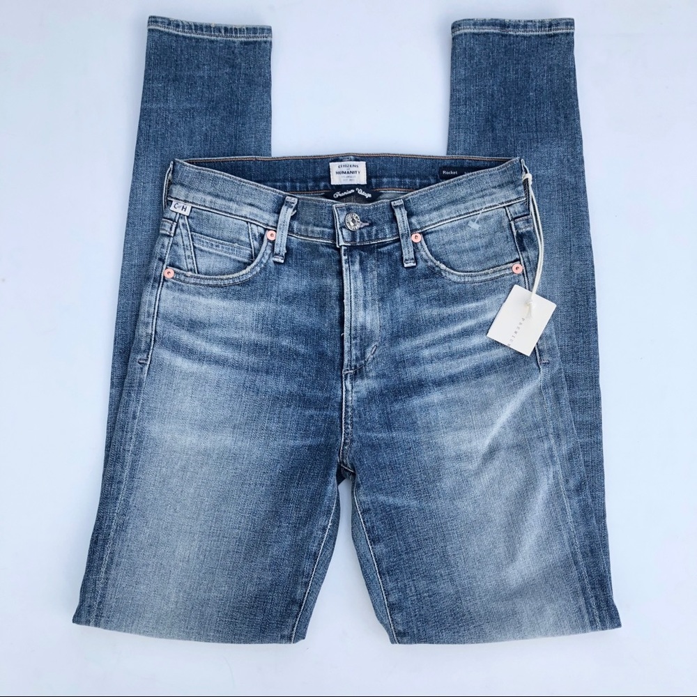 NWT Citizens Of Humanity Rocket High Rise Skinny
